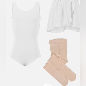 Toddler Preschool 3 Piece Dance Set Size 2-4 NWT